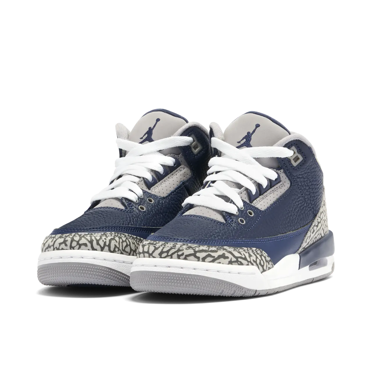 premium Air Jordan 3 Midnight Navy - Hình 4