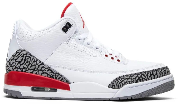 retro fire Air Jordan 3 White Cement