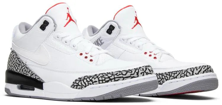 Air Jordan 3 White Cement nike - Hình 3