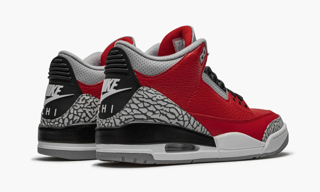 Air Jordan 3 Cardinal Red - Hình 4