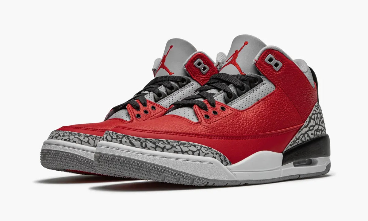 Air Jordan 3 Cardinal Red - Hình 3