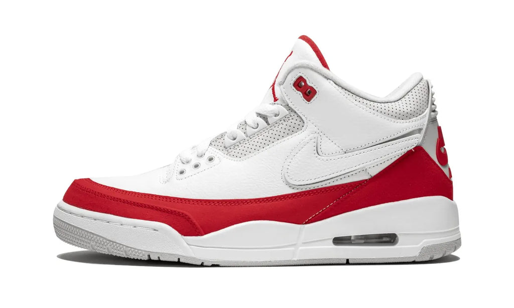 throwback Nike Air Jordan 3 White Red