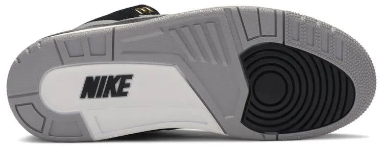 Air Jordan 3 Black Cement Gold - Hình 5