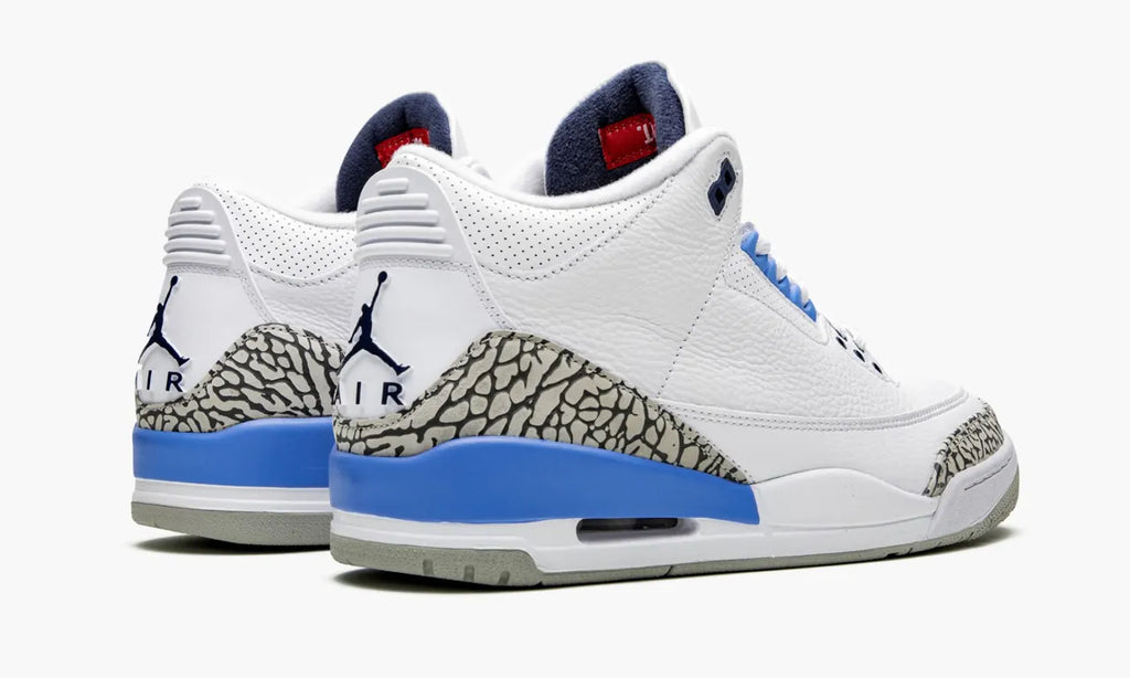 Air Jordan 3 Retro White/Blue - Hình 4