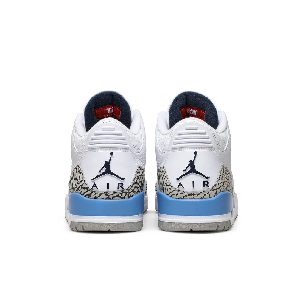 Air Jordan 3 Retro UNC white - Hình 6
