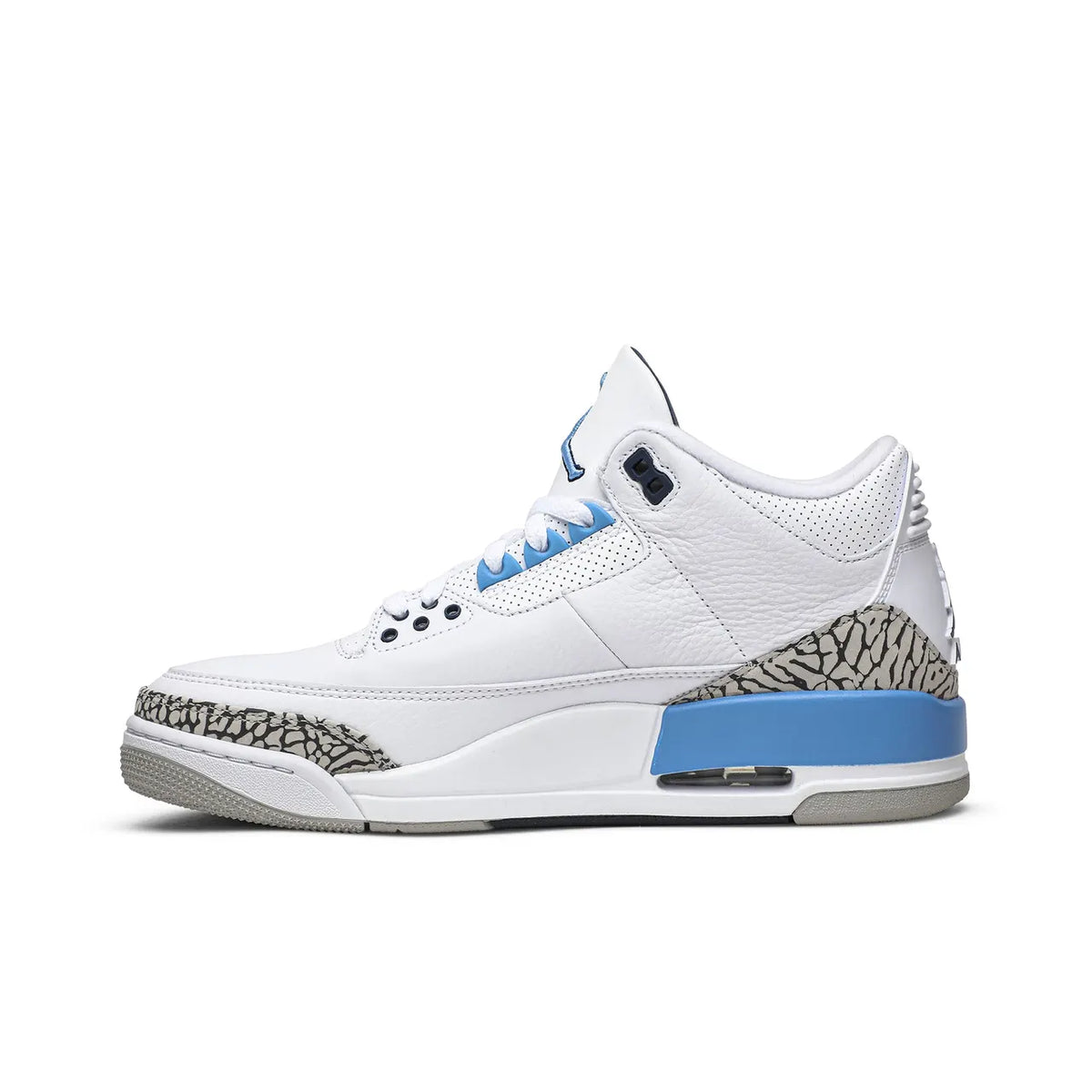 Air Jordan 3 Retro UNC white - Hình 3
