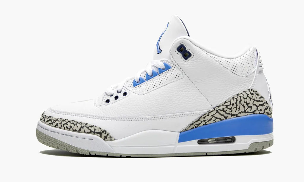 Air Jordan 3 Retro UNC white - Hình 3