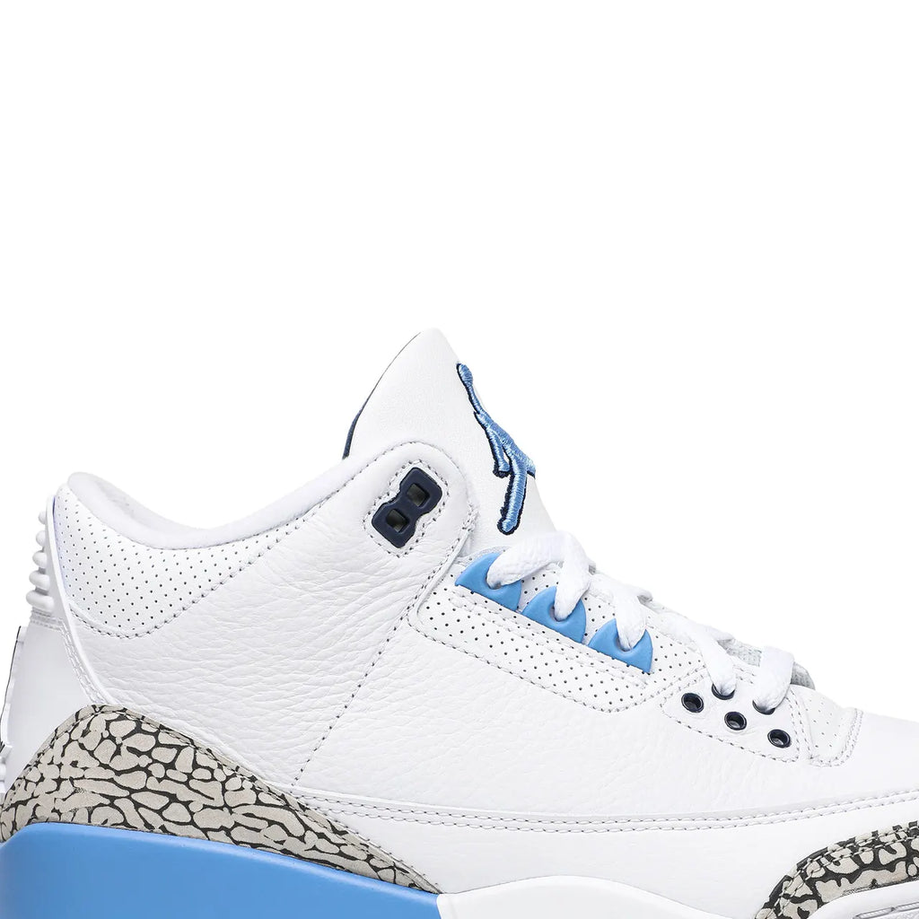 Air Jordan 3 Retro UNC white - Hình 2