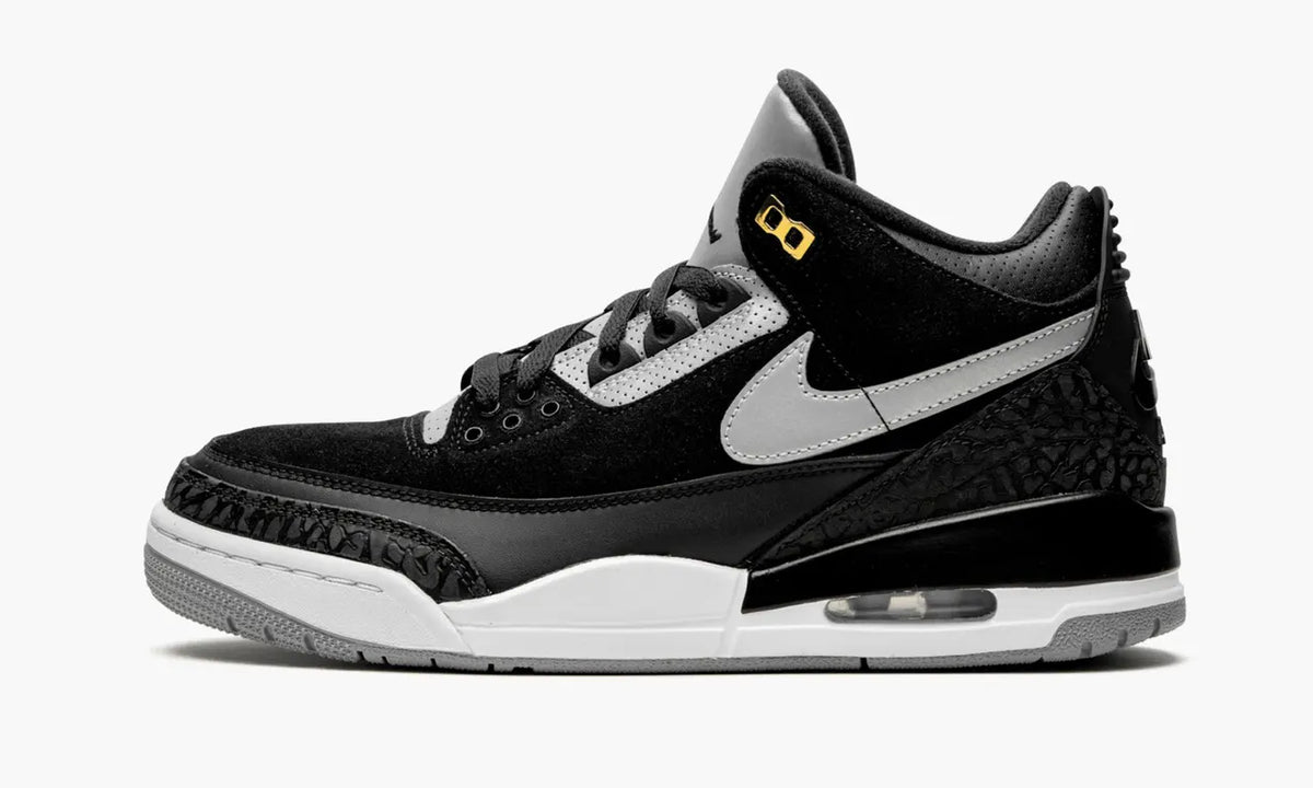retro nike Air Jordan 3 Black Gold - Hình 3
