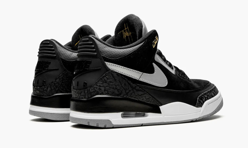 retro nike Air Jordan 3 Black Gold - Hình 5