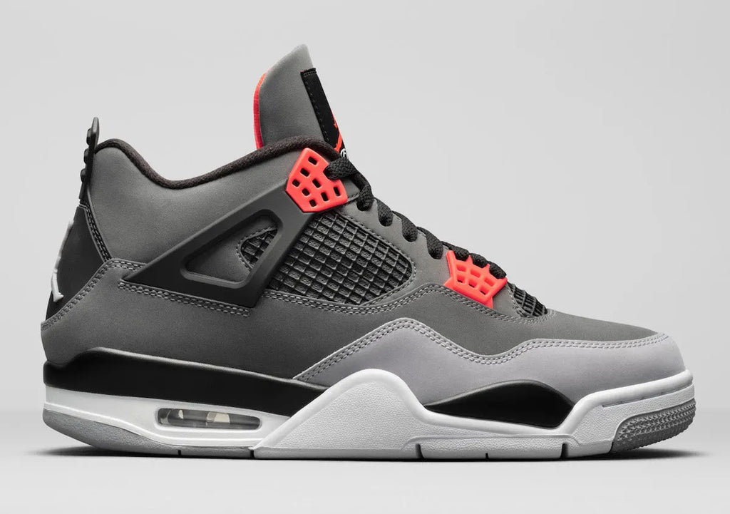 Jordan 4 Retro Grey Infrared - Hình 2