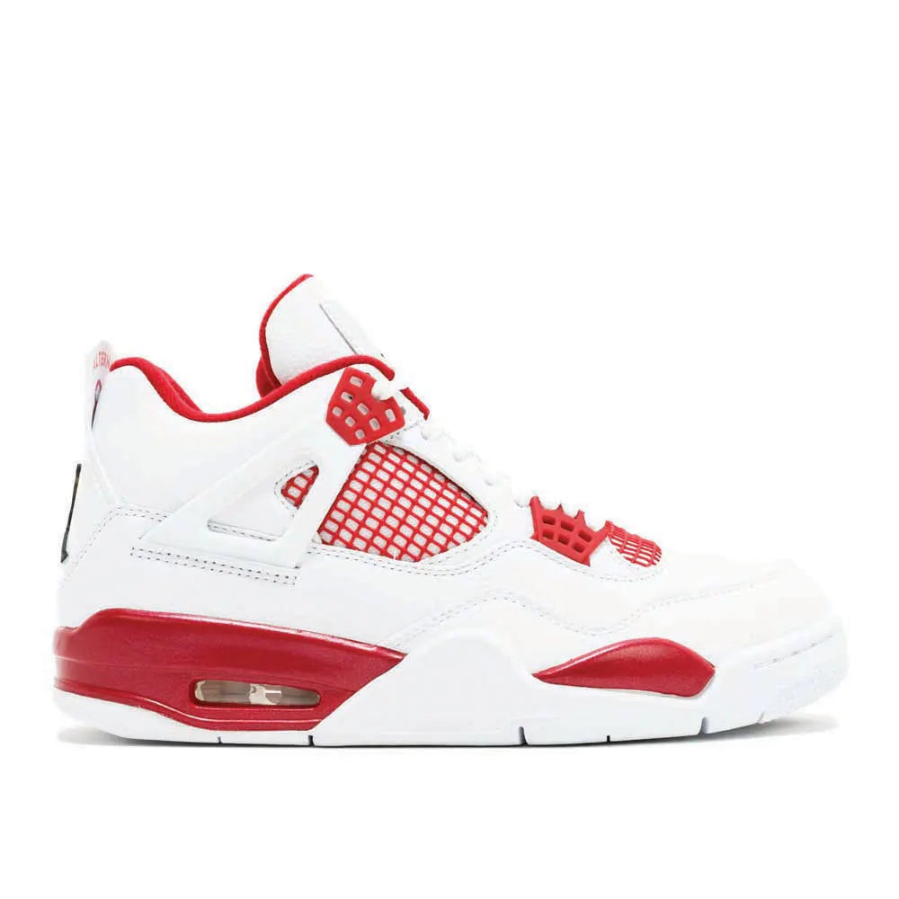 retro limited Air Jordan 4 White Red