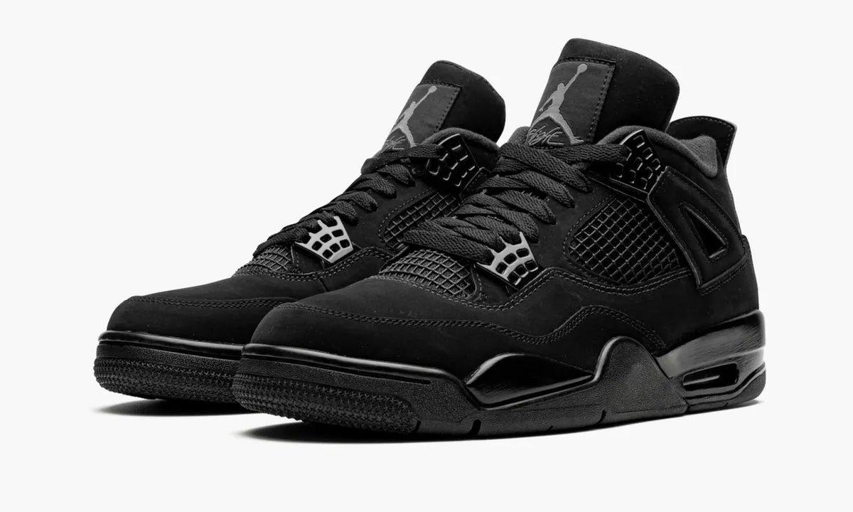 Air Jordan 4 Black Cat retro premium - Hình 3
