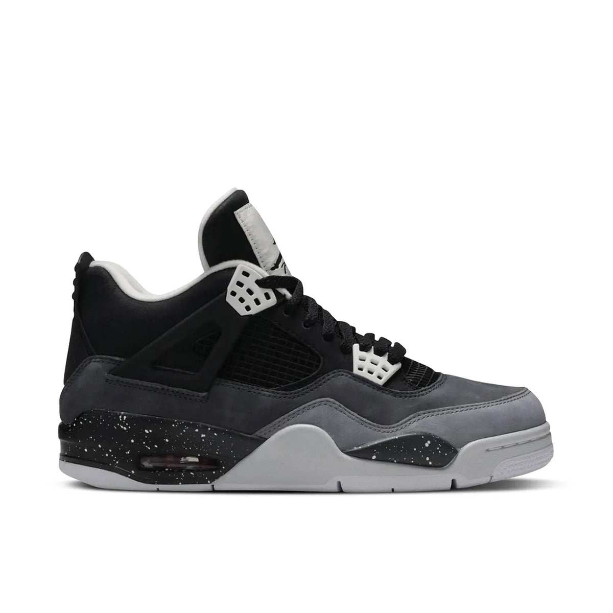 nike premium Air Jordan 4 Black Canvas