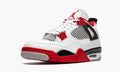 Air Jordan 4 White Red retro fire