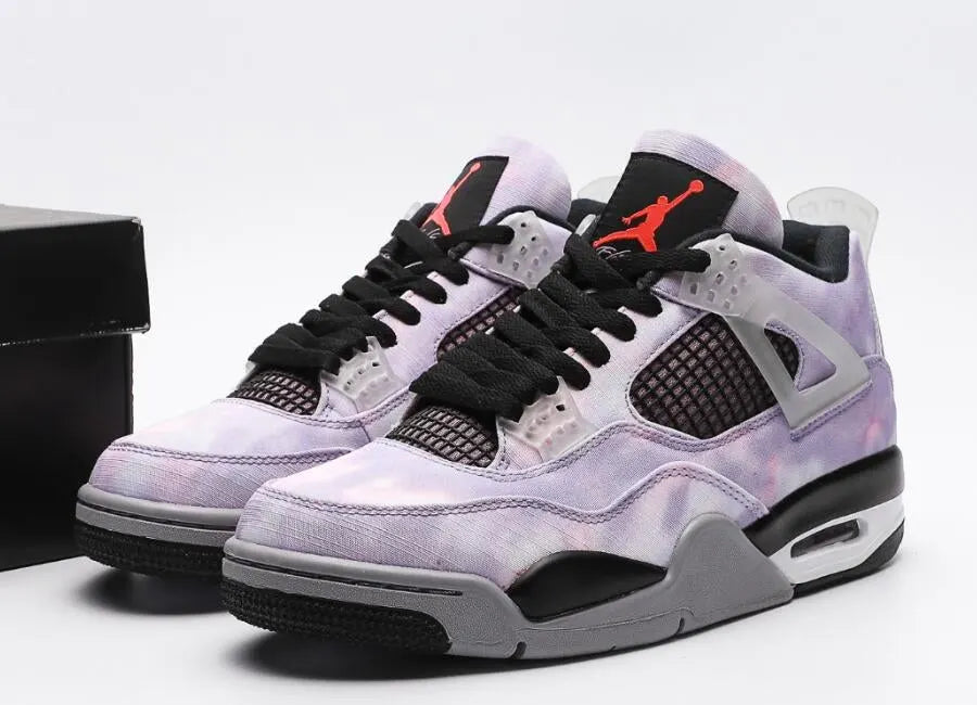 Air Jordan 4 Canvas Lilac - Hình 6
