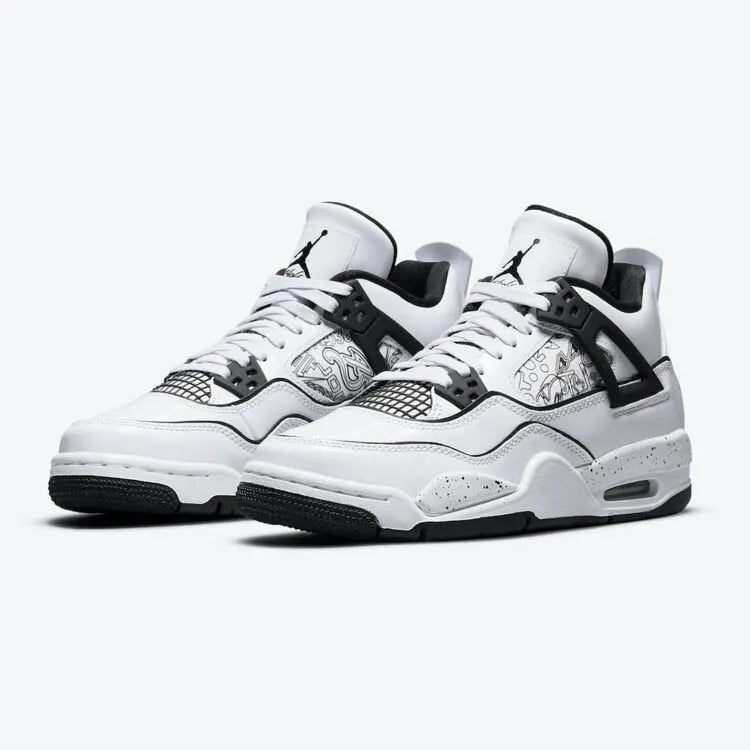 Air Jordan 4 Retro Doodle - Hình 4