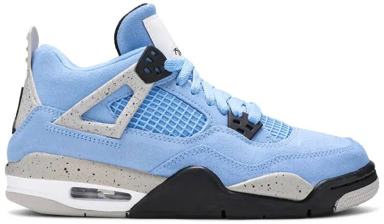 premium suede Air Jordan 4 Retro University Blue