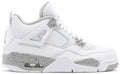 premium leather Jordan 4 Retro White Oreo