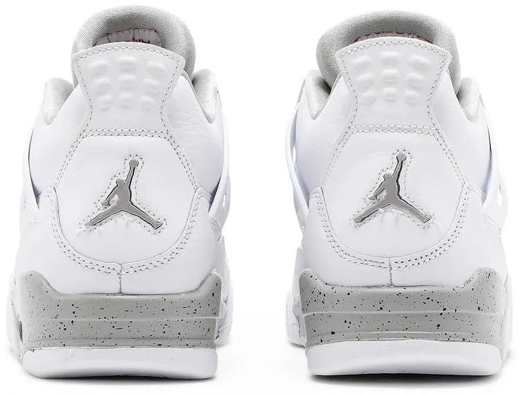 premium leather Jordan 4 Retro White Oreo - Hình 3