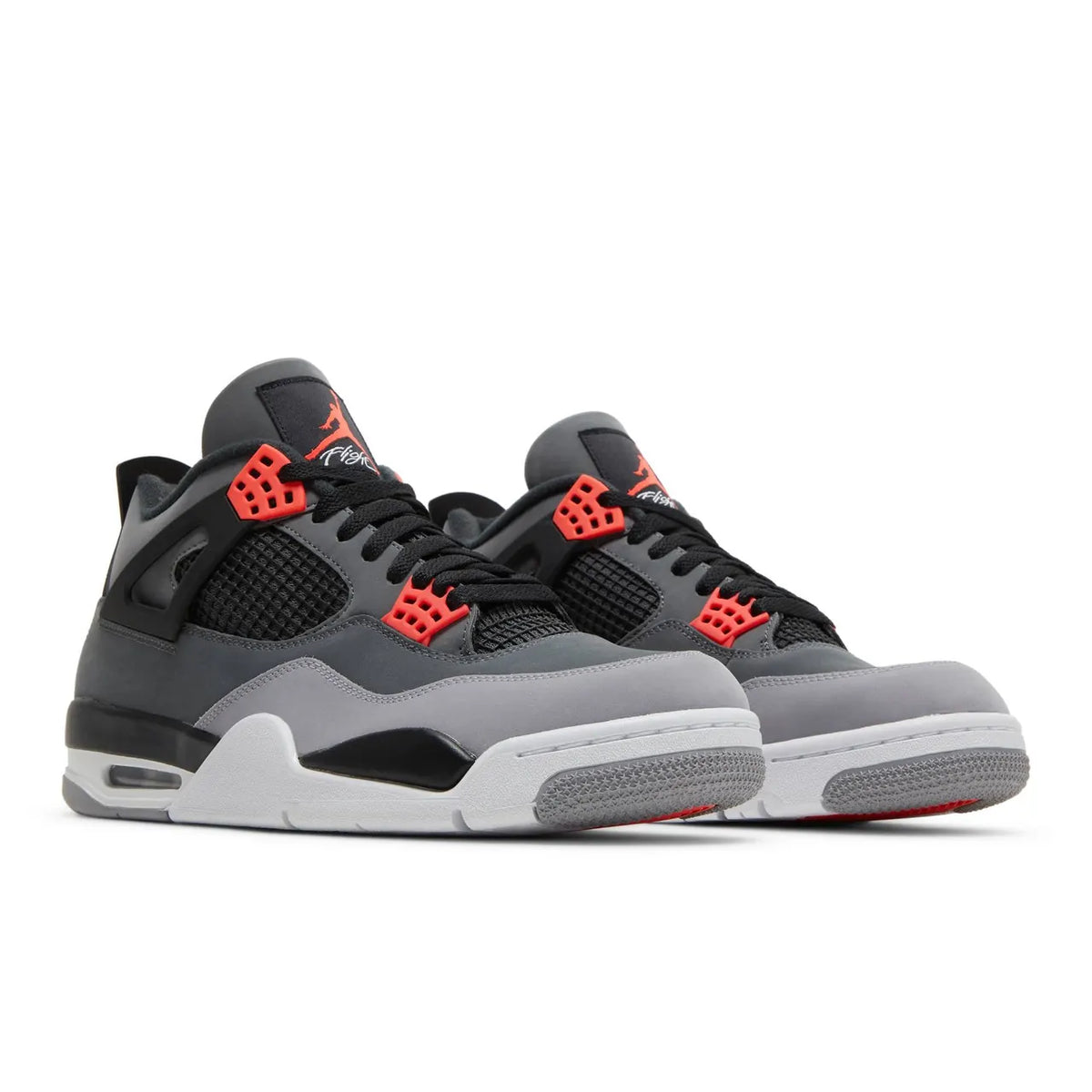 Jordan 4 Retro Grey Infrared - Hình 7