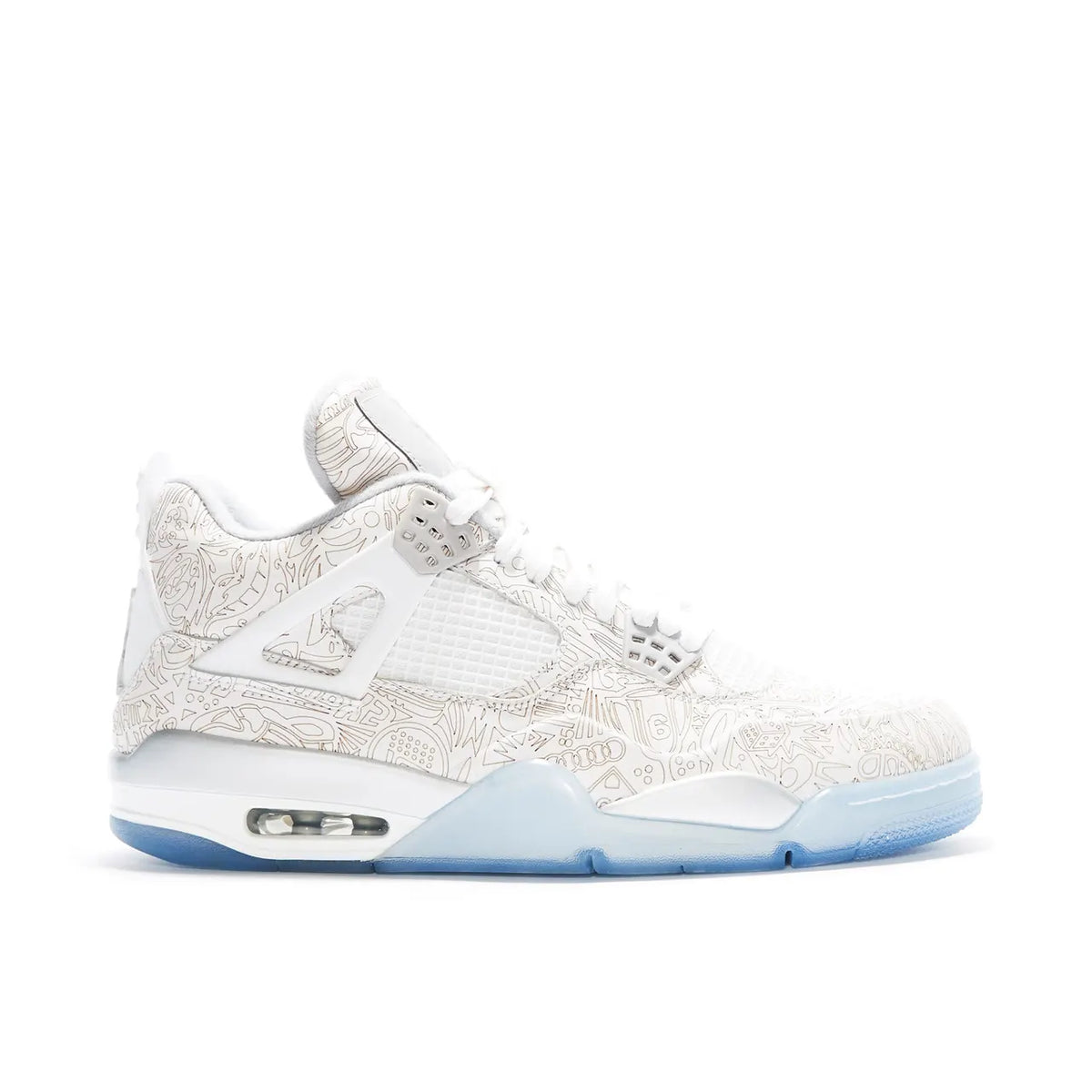 blank Jordan 4 Retro Canvas