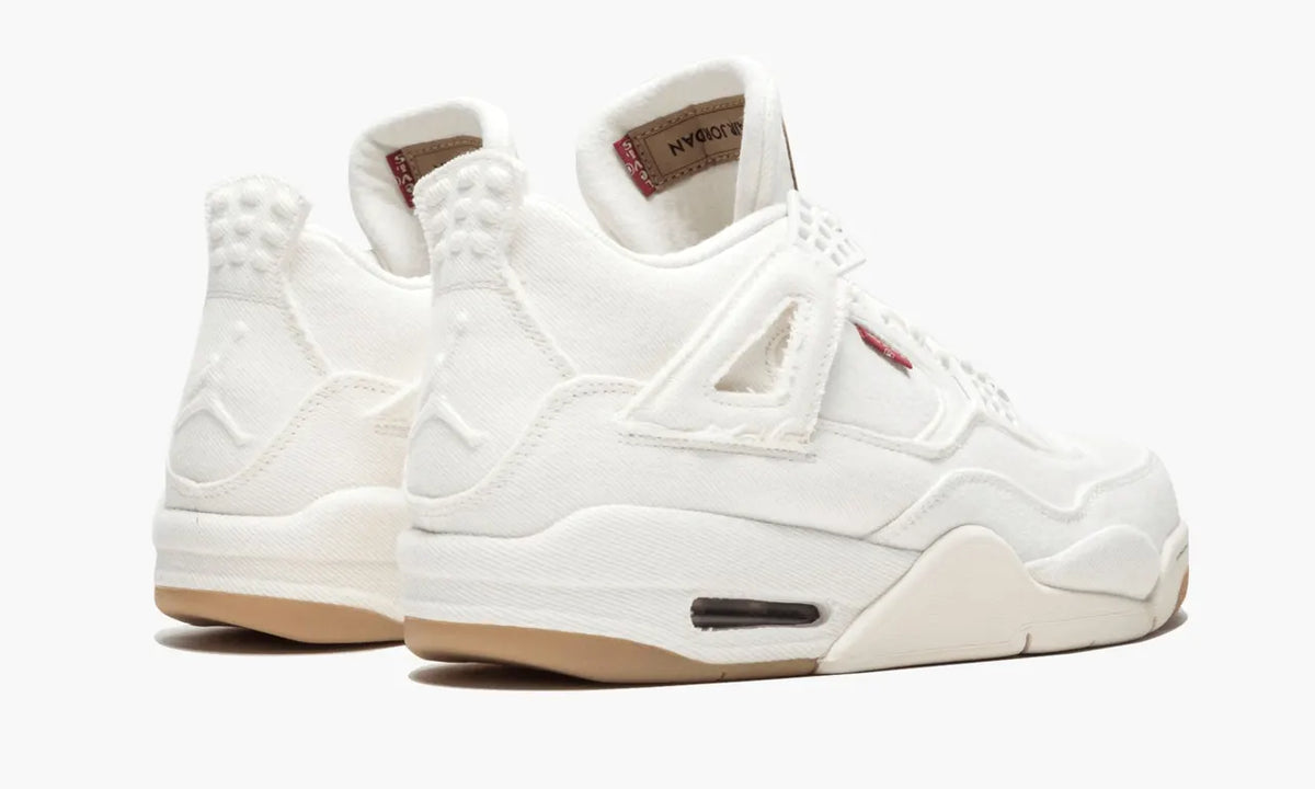sail Air Jordan 4 Retro Canvas - Hình 4