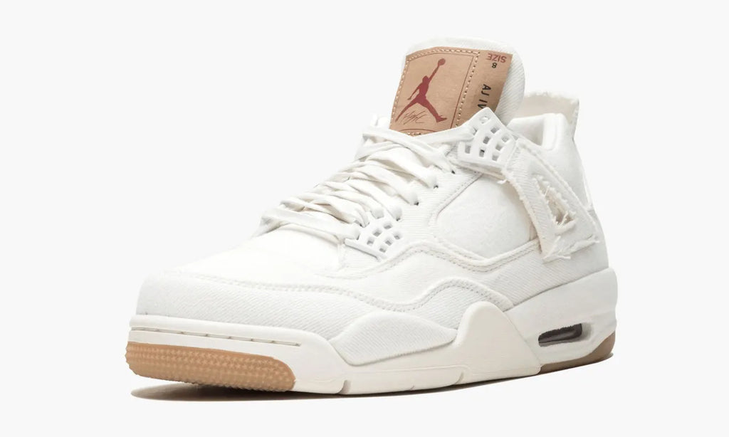 sail Air Jordan 4 Retro Canvas - Hình 5