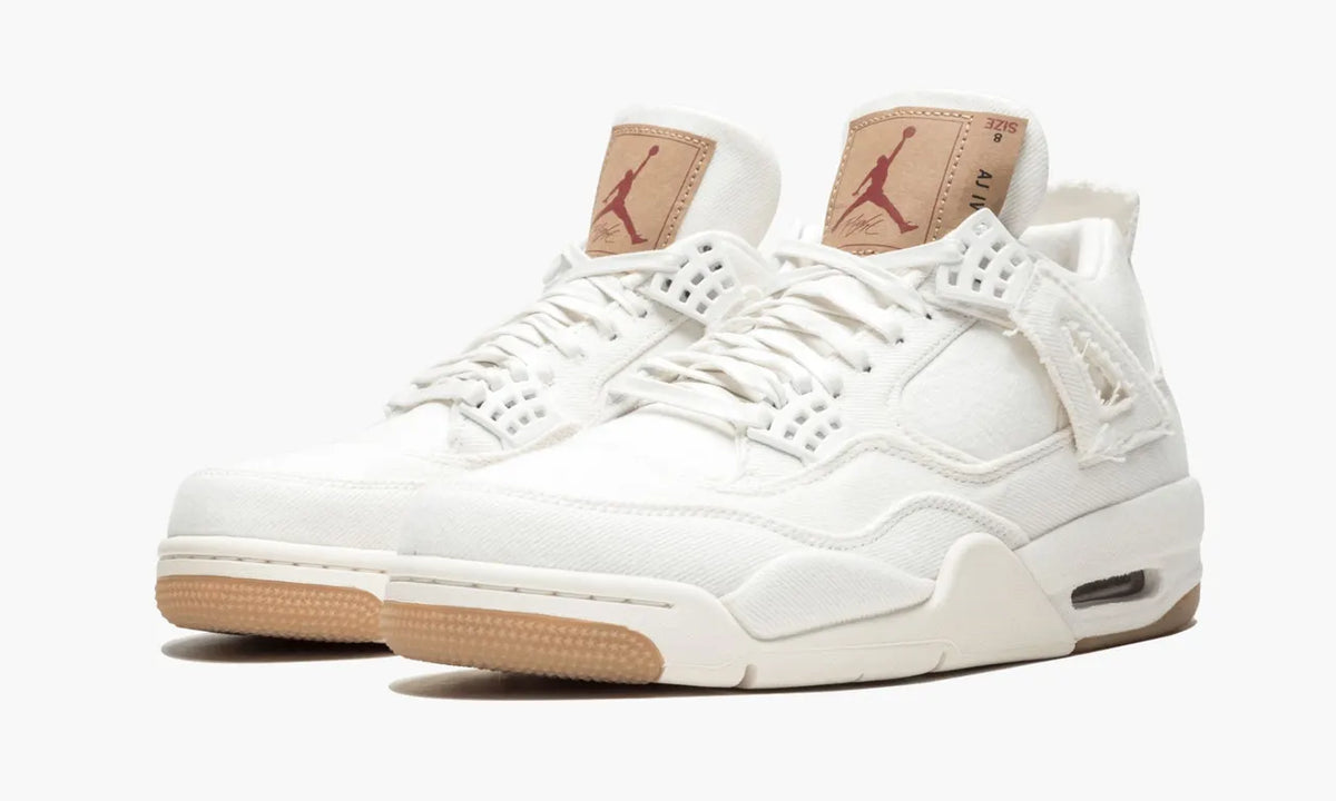 sail Air Jordan 4 Retro Canvas - Hình 3