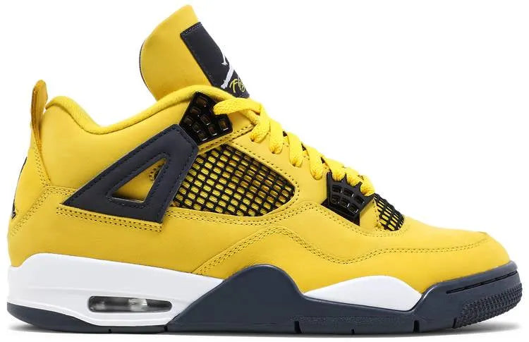 yellow Air Jordan 4 Lightning