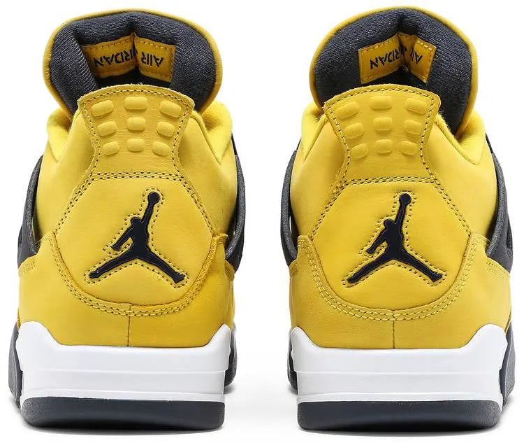 yellow Air Jordan 4 Lightning - Hình 4