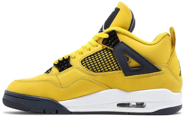 yellow Air Jordan 4 Lightning - Hình 2