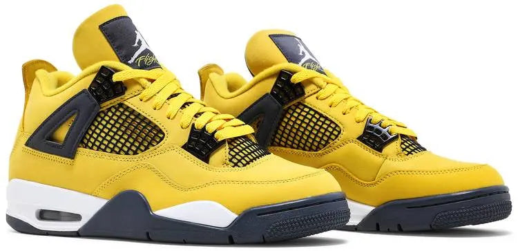 yellow Air Jordan 4 Lightning - Hình 3