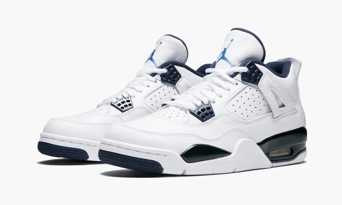 Jordan 4 White Navy - Hình 4