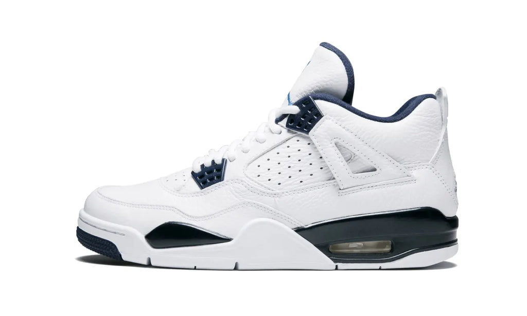 nike Air Jordan 4 Retro White Midnight Navy