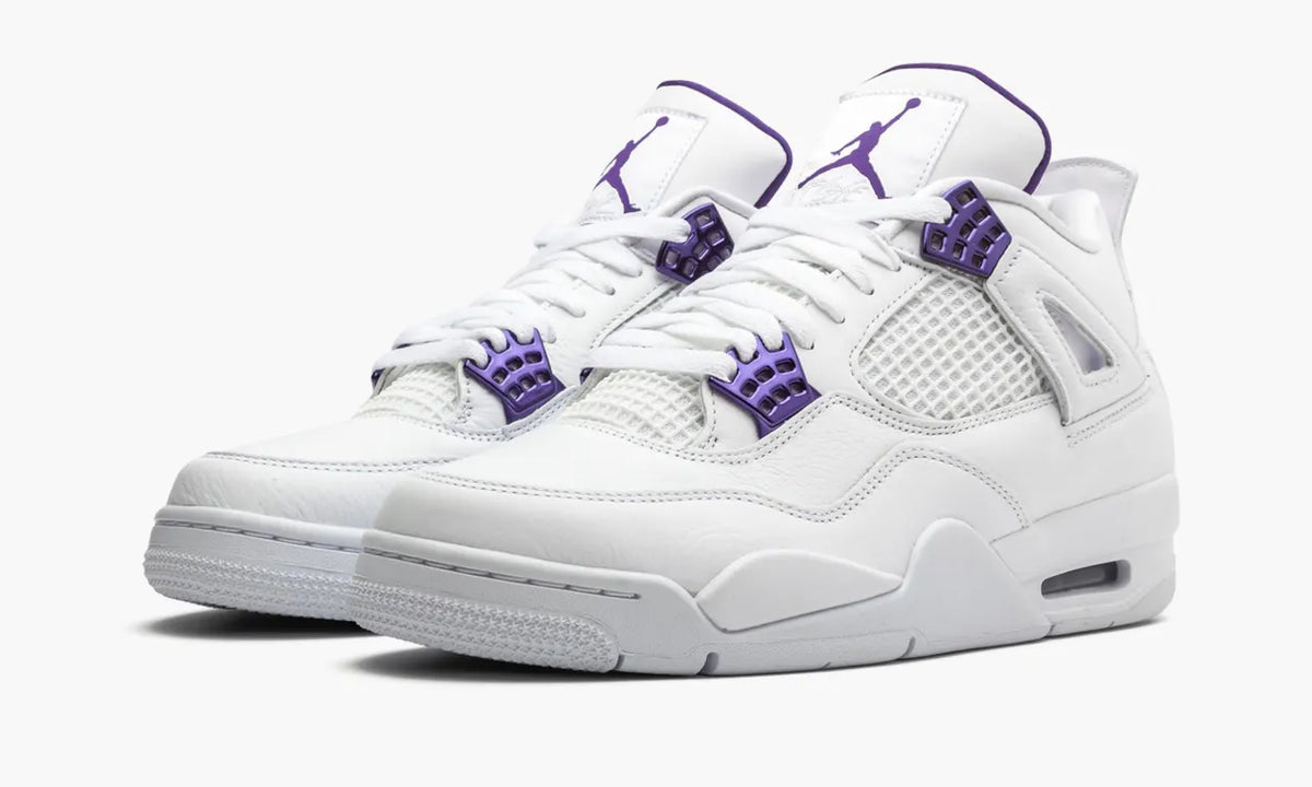 Air Jordan 4 White Purple retro - Hình 4