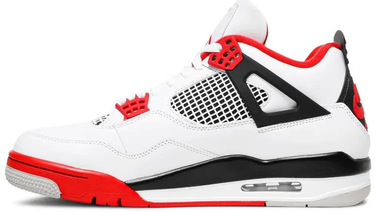 retro Air Jordan 4 Fire Red - Hình 2