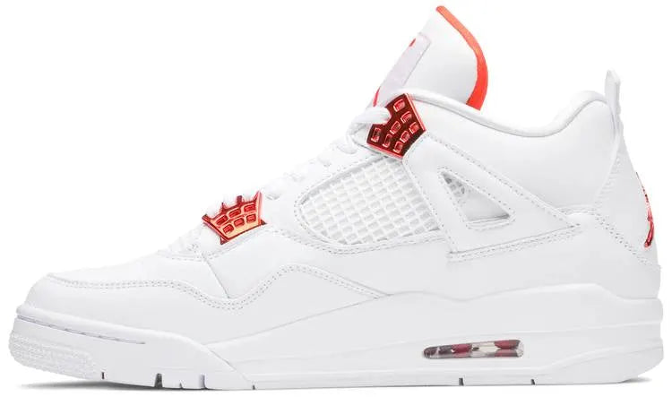 Jordan 4 Retro White Crimson - Hình 2