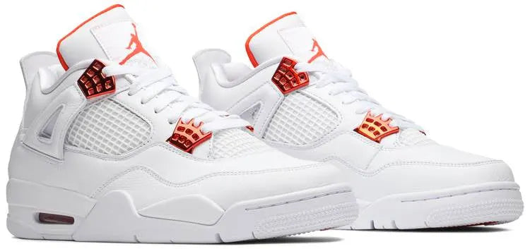 Jordan 4 Retro White Crimson - Hình 5