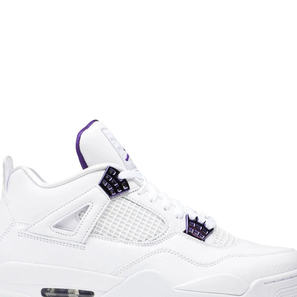 nike Jordan 4 Retro White Purple - Hình 2