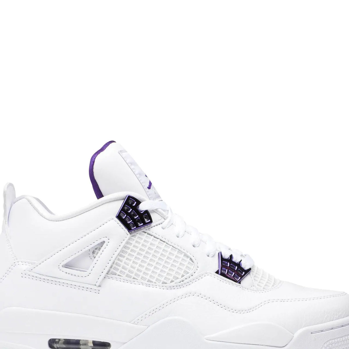 nike Jordan 4 Retro White Purple - Hình 2