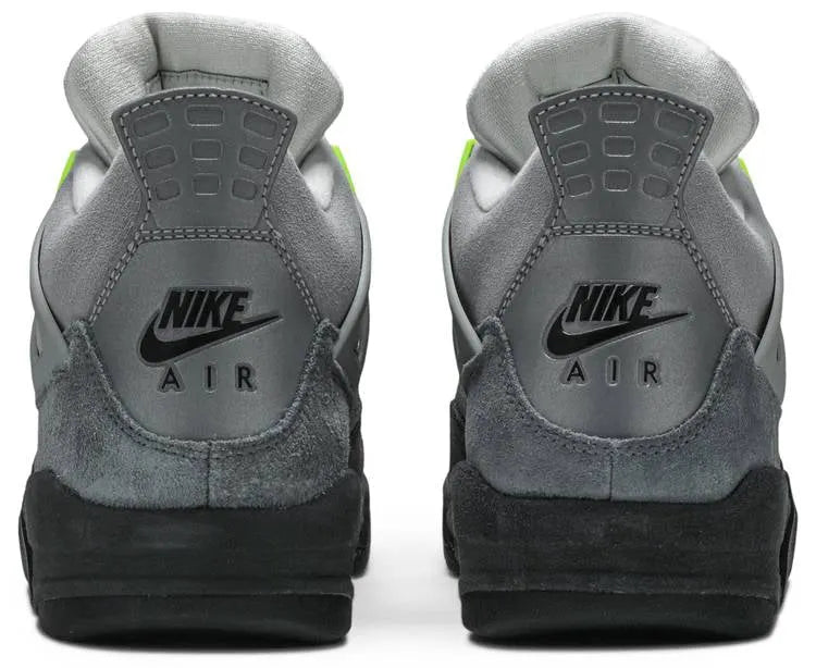 Jordan 4 Retro Grey Neon - Hình 4