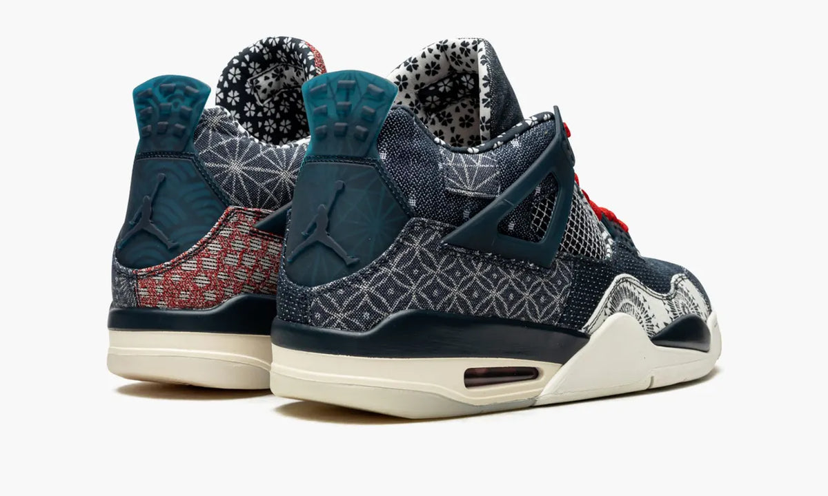 denim Jordan 4 Retro Sashiko - Hình 4