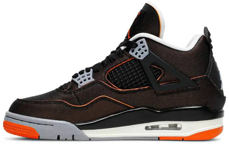 Jordan 4 Retro SE Black Canvas - Hình 2