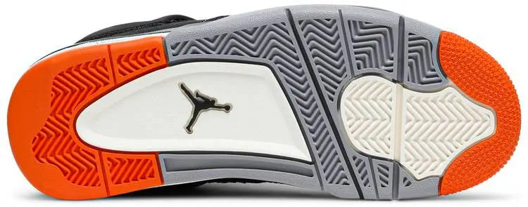 Jordan 4 Retro SE Black Canvas - Hình 3