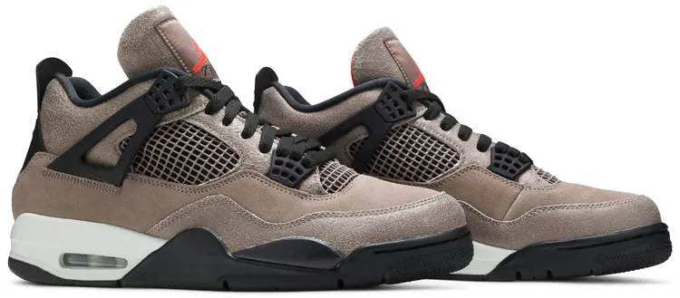 Jordan 4 Retro Taupe Haze premium suede - Hình 3