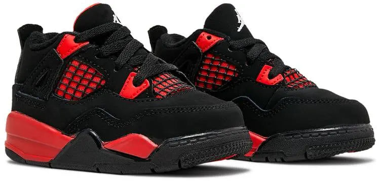 Jordan 4 Retro Black Red - Hình 3