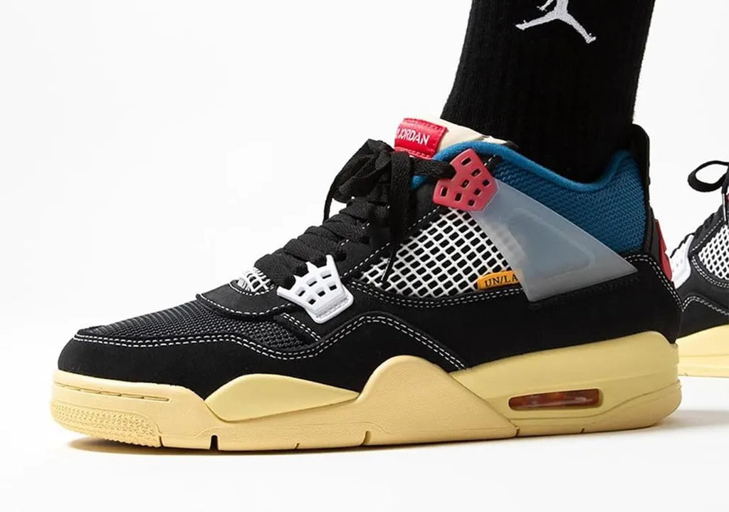 retro se Air Jordan 4 Black Canvas - Hình 4