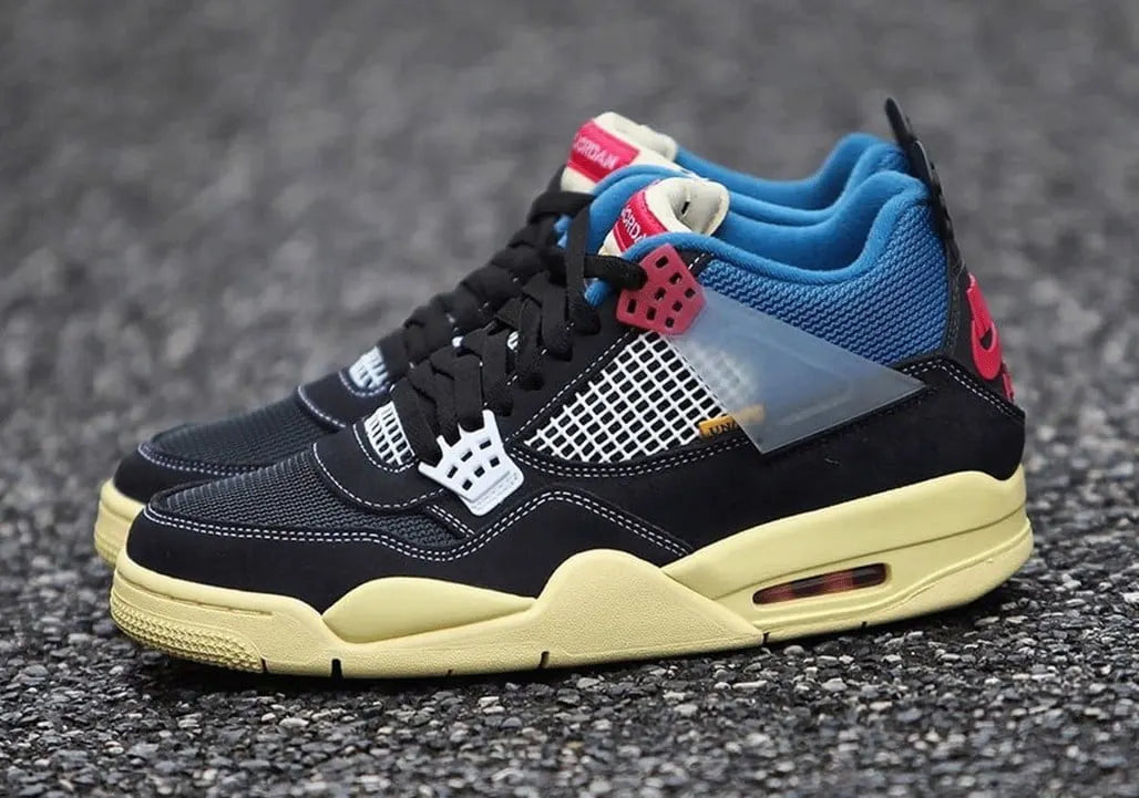 retro se Air Jordan 4 Black Canvas - Hình 3