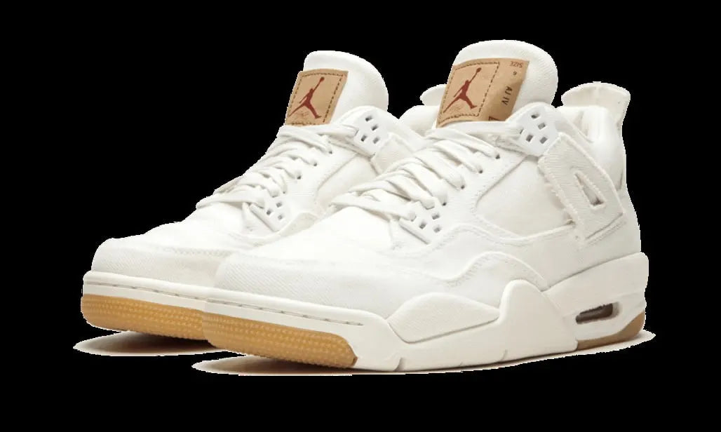 off Air Jordan 4 Retro Canvas - Hình 3